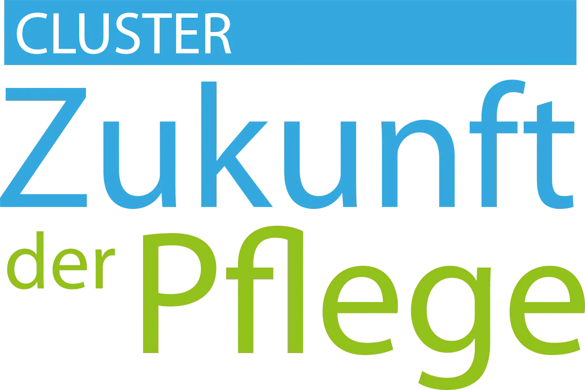 Logo "Cluster Zukunft der Pflege"